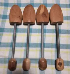 木製靴用シューツリー2足セット