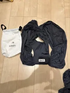 Konny コニー 抱っこ紐 メッシュ ブラック Sサイズ 収納袋付き
