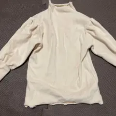 韓国服　バルーン袖丈カットソー