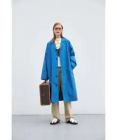 新品未使用　moussy ロングコート ホワイト　スプリングコート