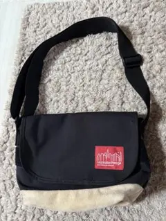 Manhattan Portageメッセンジャーbag 　　　　中古品マンポテ黒