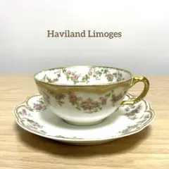 アビランド・リモージュのコロールシリーズのカップ＆ソーサー1客 