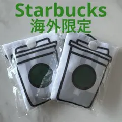 【海外限定】スターバックス エコバッグ ボトルバッグ　シンガポール　新品　2個のサムネイル