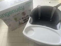 Ingenuity ベビーベース 2-in-1 グレー ベビーチェア