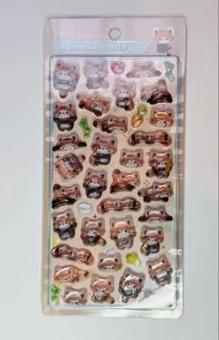 正規品　ボンボンドロップシール　アニマル　レッサーパンダ　未開封