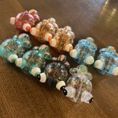 金魚のシャカシャカおもちゃ 9個セット 出目金 お祭り 金魚すくいのサムネイル