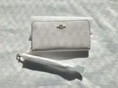 新品未使用 COACH(コーチ)長財布 ロング ジップ アラウンド ウォレット