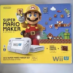 Wii U スーパーマリオメーカーセット32GB 別売り周辺機器、ソフトセット