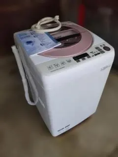節水 洗濯機 シャープ ES-GV80R 中古 手渡し・引取り限定 節水 洗濯機 シャープ ES-GV80R 中古 手渡し・引取り限定 - メルカリ