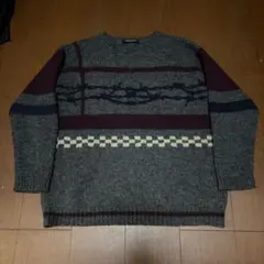 undercover 初期　アーカイブ　有刺鉄線　ニット　wire Yahoo!オークション -「undercover 有刺鉄線」の落札相場・落札価格