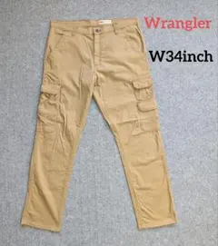 Wrangler カーゴパンツ テーパード ストレッチ素材 W34inchのサムネイル