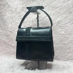 GIANNI VERSACE ヴェルサーチ リボンハンドル ハンドバッグ レアのサムネイル