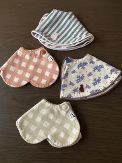 konny コニー　ベビー用スタイ4枚セット