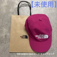 【未使用】THE NORTH FACE キッズ キャップ ピンク