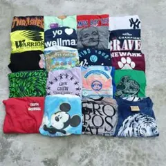 US古着 Tシャツ 20枚まとめ サイズミックス 卸 フリマ バザー プリント