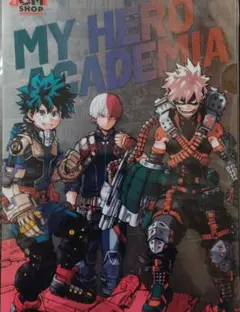 僕のヒーローアカデミアJUMPSHOP期間限定店舗限定クリアファイル