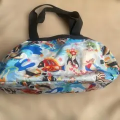 LeSportsac トートバッグ 海洋生物プリント