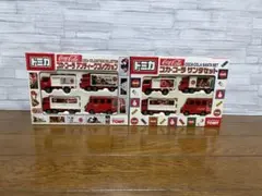 トミカ コカ・コーラ アンティークコレクション　サンタセット　まとめ売りのサムネイル