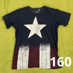 160　MARVEL　Tシャツ　キャプテンアメリカ　アベンジャーズ　キッズ　半袖のサムネイル