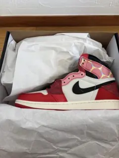 Nike Air Jordan 1 レッド/ホワイト/ブラック 9