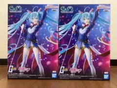 ガンダム45周年 初音ミク BANPRESTO EVOLVE フィギュア 2点