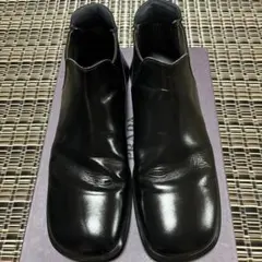 出荷は1月2日からPRADA ブラック サイドゴアブーツ