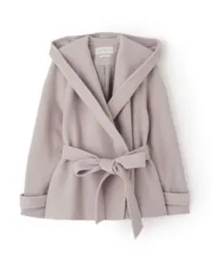 プロポーションボディドレッシング　ショートコート　リボン　ライトピンク