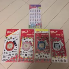 専用 セリア たまごっち キラキラシール2 プチプチシール 5枚セット