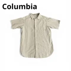 Columbia 半袖シャツ M ボーダー　cityboy