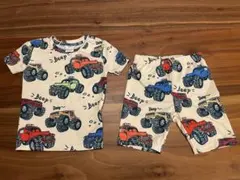 Shein ベビーパジャマ 5Y モンスタートラック柄