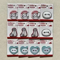 【新品未開封】セリア ベイマックス シールワッペン 12点セット
