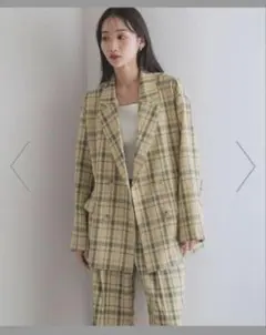 ローリーズファーム　ホップサックダブルジャケット　サイズフリー