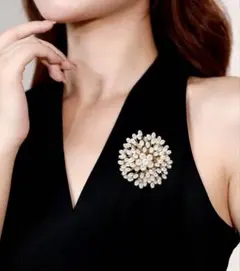 パールブローチ　卒業式　入学式