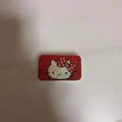 HELLO KITTY ラインストーン付き缶ケース