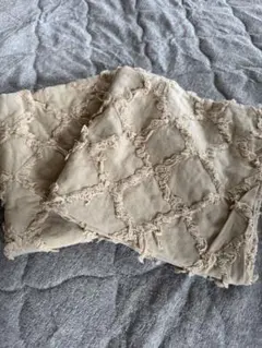 쿠션 커버 50 x 50 cm 스칸디나비아 스타일 프린지 디자인 베이지 신제품