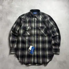 00s~ USA製fab ペンドルトン 70s復刻 オンブレチェック シャツ
