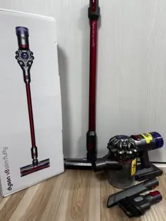 45分新品電池Dyson V7fluffy スティッククリーナー 設置台付き 45分新品電池Dyson V7fluffy スティッククリーナー 設置台付き - メルカリ