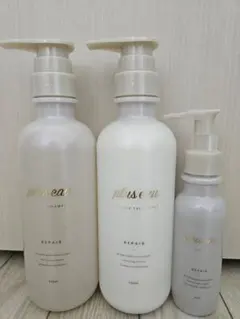 plus eau REPAIR シャンプー トリートメント ヘアオイル3点セットのサムネイル