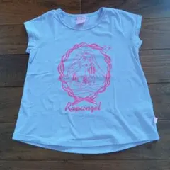 ベビードール　ディズニー　ラプンツェル　半袖Tシャツ　パープル　120cm