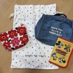 t*o様 ポーチセット apres les cours breezeミッキー母子のサムネイル