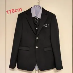 卒業式フォーマルスーツ上下6点セット　 170センチ