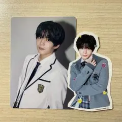 長尾謙杜 トレカ フレークシール HARD WORK ファミクラ盤 封入 特典