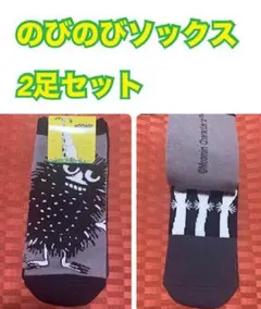 ★選べる3点980円★ ムーミン　のびのびソックス　2Pセット　20〜24㎝