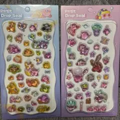 カービィ プチドロップシール 2シートセット