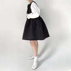 nugu キルティング ワンピース