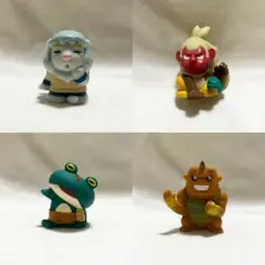 妖怪ウォッチ 指人形 ソフビ 4点セット
