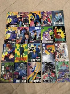 アマダ　幽遊白書　カード　まとめ売り 幽遊白書 カードダス アマダ まとめ売り 85枚セット カード 幽☆遊☆白書