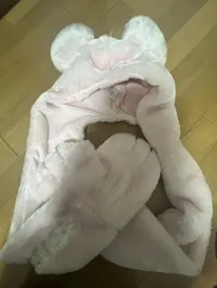 ミッキー ミニー マフラーキャップ