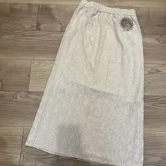 新品　tal. by yumi 花柄レース　ナロースカート