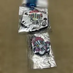 鬼滅の刃 猗窩座　アクリルキーホルダー、ラバーキーホルダーセット